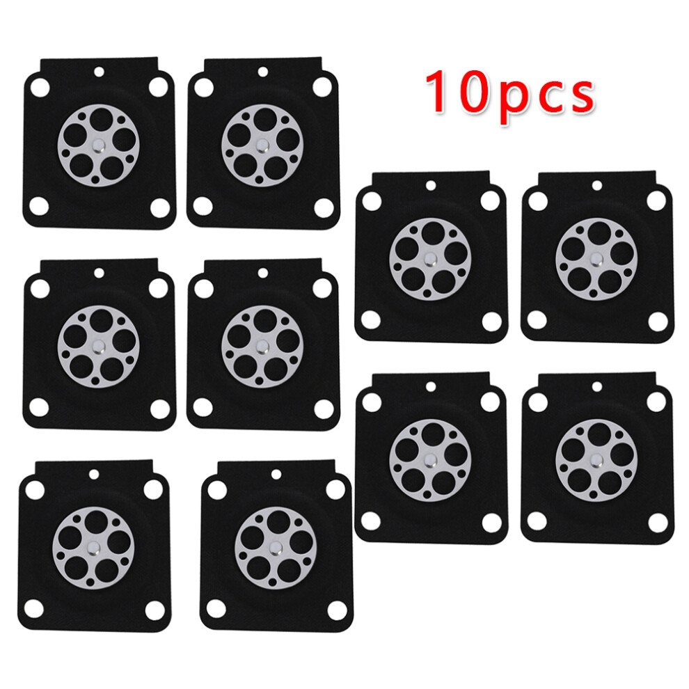 Diaphragm Replace Gasket 10Pcs Carb Carburetor Durable For Zama A015053 C1q Easy To Install 6935158927807