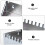 Stahl Werkzeugregal Wrench Organizer Pegboard Stabil 7