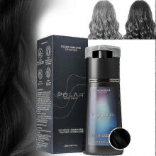 (Black)Polar Hair Dye Shampoo Polar Hair Care, HairCare Shampoo 200ML