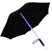 LED Umbrella Lightsaber Light Up Umbrella 7 Color Changing Golf Umbrellas Windproof Tw