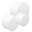 3Pcs White Foams Cake Dummies for Cake Modeling and Photography Props 5
