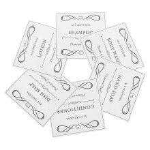 Etichette Trasparenti Waterproof Per Liquido E Shampoo