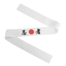 White Headscarf Versatile Japanese Headband for Hair