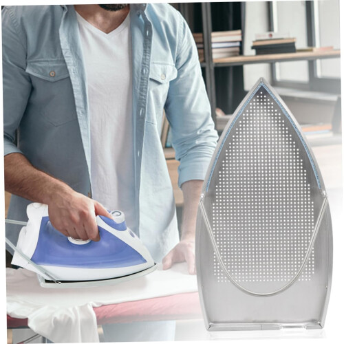 Iron Boot Stand Pad For Ironing Board, White Iron Mat, Overshoes 2