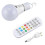 E27 RGB Rechargeable Light Bulb with Remote Control and Timer Dimmable Touch Control 2700 1