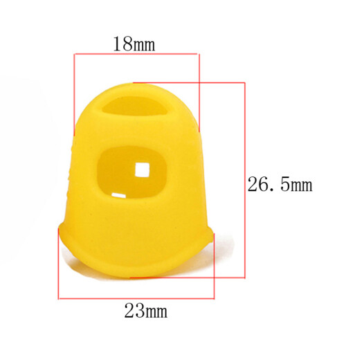 4Pièces Protège-Doigts Guitare En Silicone , Confort Durable 1
