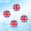 4Pièces Absorbeurs De Vibrations Tennis Silicone Drapeaux Pour Joueurs 3