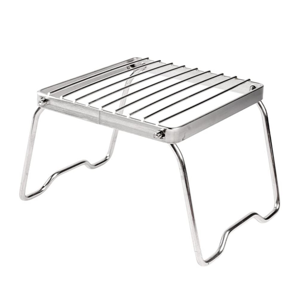 Multifunctional Folding Campfire Grill, Portable Camping Grill, Outdoor Wood Stove Stand, Foldable Steel Frame-image-OPC-PJFMQBV-NEW