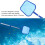 Pool Net Mesh Pond Dredge Leaves Rake Cleaning Tool Pool Net 4