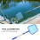 Pool Net Mesh Pond Dredge Leaves Rake Cleaning Tool Pool Net 7