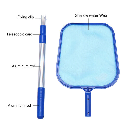 Pool Net Mesh Pond Dredge Leaves Rake Cleaning Tool Pool Net 2