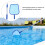 Pool Net Mesh Pond Dredge Leaves Rake Cleaning Tool Pool Net 8