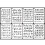 8Pcs Waterproof Plastic Painting Stencils Letter Number Drawing Sheets 6