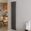 AICA (Single 1800x354mm, Anthracite) Designer Oval Column Radiator Central Heating 1