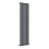 AICA (Single 1800x354mm, Anthracite) Designer Oval Column Radiator Central Heating 4
