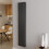 AICA (Double 1800x354mm, Anthracite) Designer Oval Column Radiator Central Heating 1