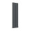AICA (Double 1800x354mm, Anthracite) Designer Oval Column Radiator Central Heating 4