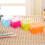 4 Pcs Storage Boxes with Lids Large Condiment Desktop Portable 8