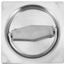 Sliding Door Handle Flush Pull Finger Insert Fire Back Mount Cabinet