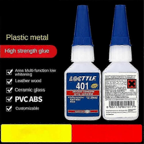 4pcs 20g Loctite 401 Instant Adhesive Bottle Stronger Super Glue Multi-Purpose 1