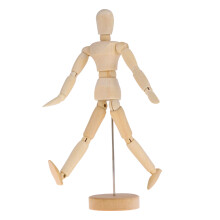 4 Pcs Wooden Artist Model Body Wood Mannequin Drawing