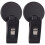 2 Pcs Car Parking Permit Holder Vehicle Clip Ticket Note Clips 3
