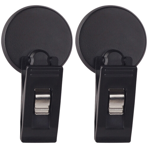 2 Pcs Car Parking Permit Holder Vehicle Clip Ticket Note Clips 2