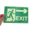 2 Sheets Glow-In-The-Dark Logo Evacuation Stickers Directional Sign 7