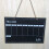 Wooden Hanging Blackboard Single-Sided Erasable Message Board 3