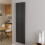 AICA (Double 1800x472mm, Anthracite) Designer Oval Column Radiator Central Heating 1