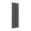 AICA (Double 1800x472mm, Anthracite) Designer Oval Column Radiator Central Heating 4
