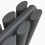 AICA (Double 1800x472mm, Anthracite) Designer Oval Column Radiator Central Heating 5