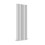 AICA (Double 1800x472mm, White) Designer Oval Column Radiator Central Heating 4