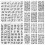 20 Pcs Letter Template Alphabet Drawing Templates Art Craft Stencils 11
