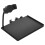 Vassoio Porta Microfono Nero Clip Per Stand Casa 7