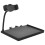 Vassoio Porta Microfono Nero Clip Per Stand Casa 1