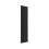 AICA (Double 1800x472mm, Black) Designer Oval Column Radiator Central Heating 4