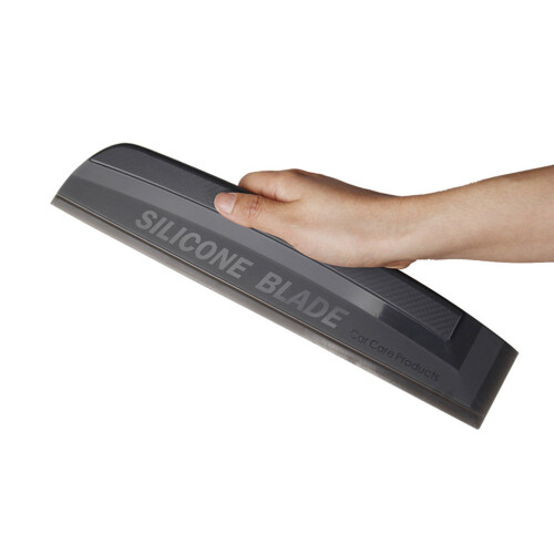 Black Silicone Car Body Washing Squeegee Scratch-Free Window Tool 1