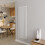 AICA (Single 1800x590mm, White) Designer Oval Column Radiator Central Heating 1