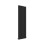 AICA (Double 1800x590mm, Black) Designer Oval Column Radiator Central Heating 4
