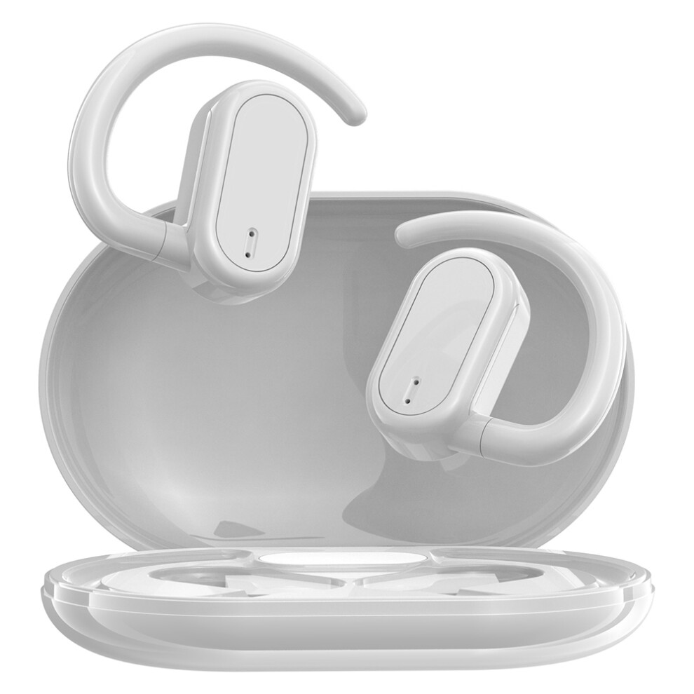 (White) Headphones On Wireless Headphone Sports Earphone White 6914271921336