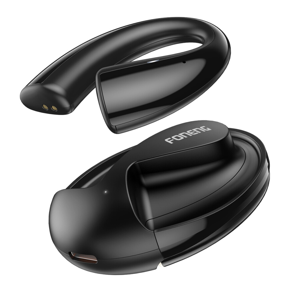 (Black) Headphones Tion Ear Hanging Sports Music Headset Black 6914275897873