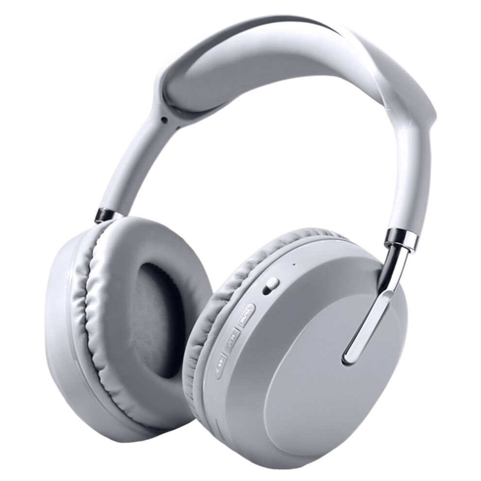 (Grey) Headphones Time Ear Wireless Headsets Support Fm Grey 6914270313644