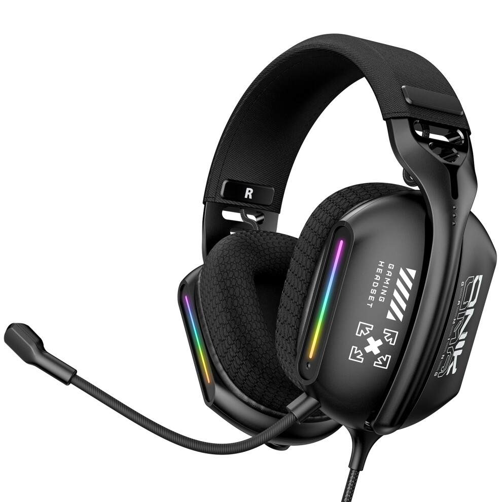 Headphones Adphone Over-Ear Gaming Music Headset Light 6914278718618