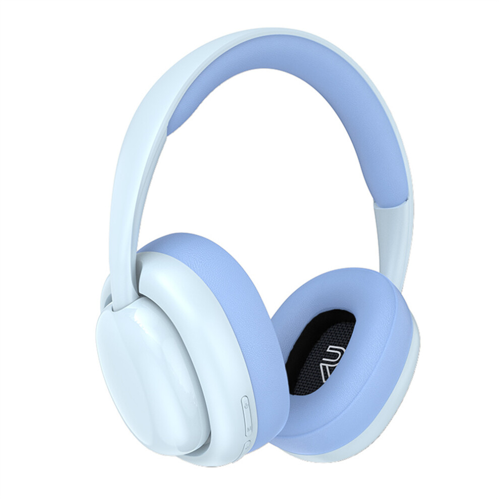(Blue) Headphones Adphone Over-Ear Gaming Music Headset Blue 6914275929994