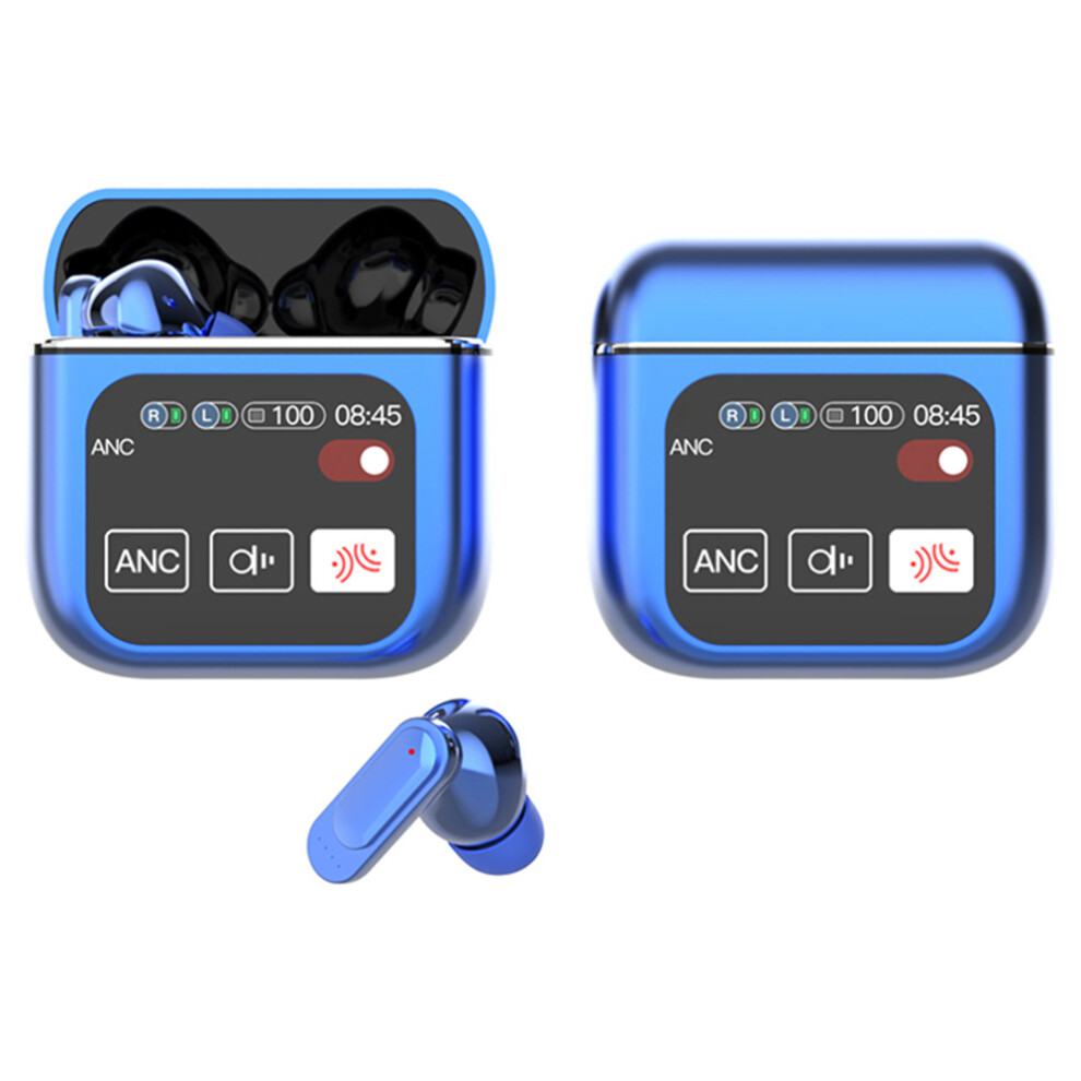 (Blue) Headphones Ing Noise Cancelling Wireless Earbuds Blue 6914277797713