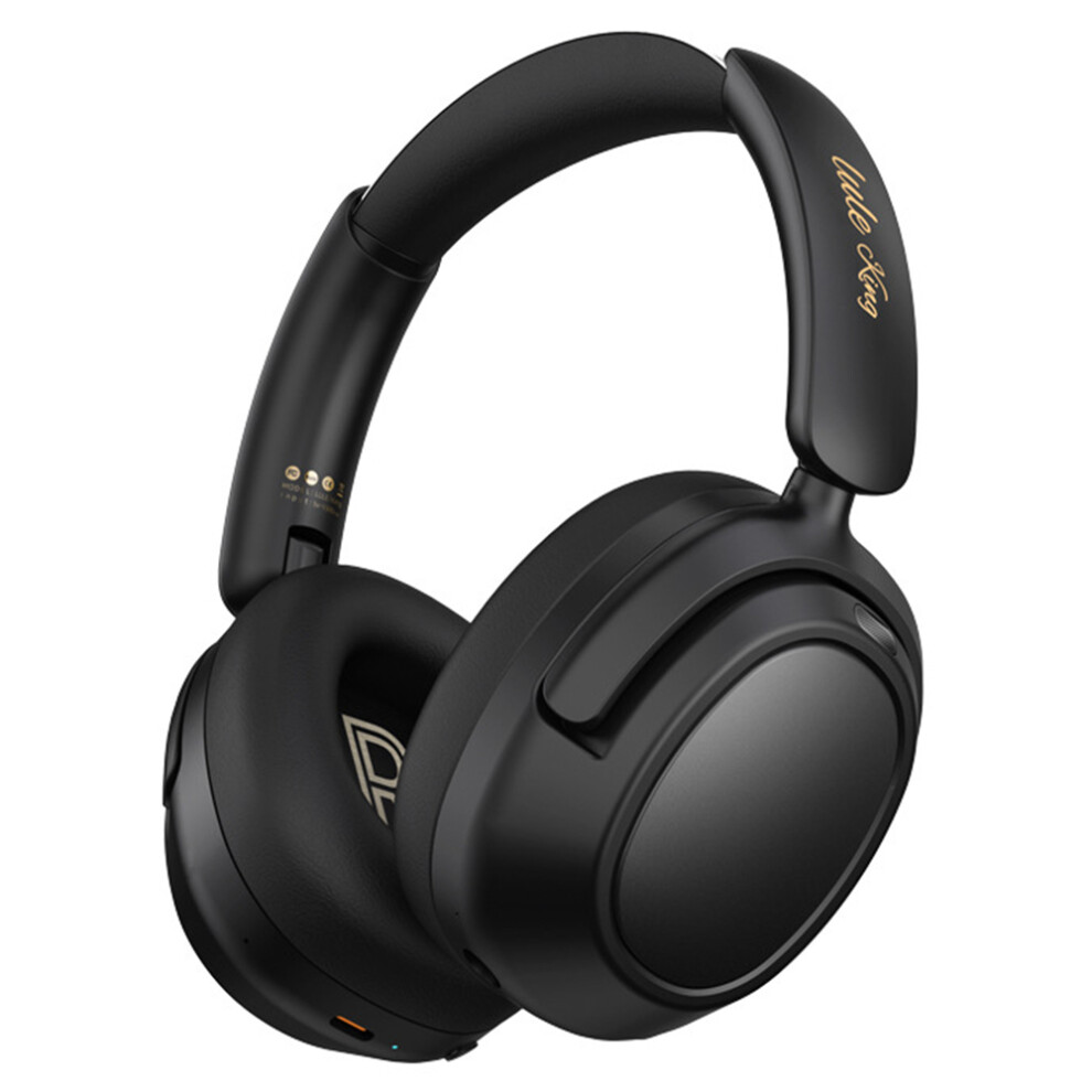 (Black) Headphones Noise Reduction Gaming Music Headset Black 6914277240547