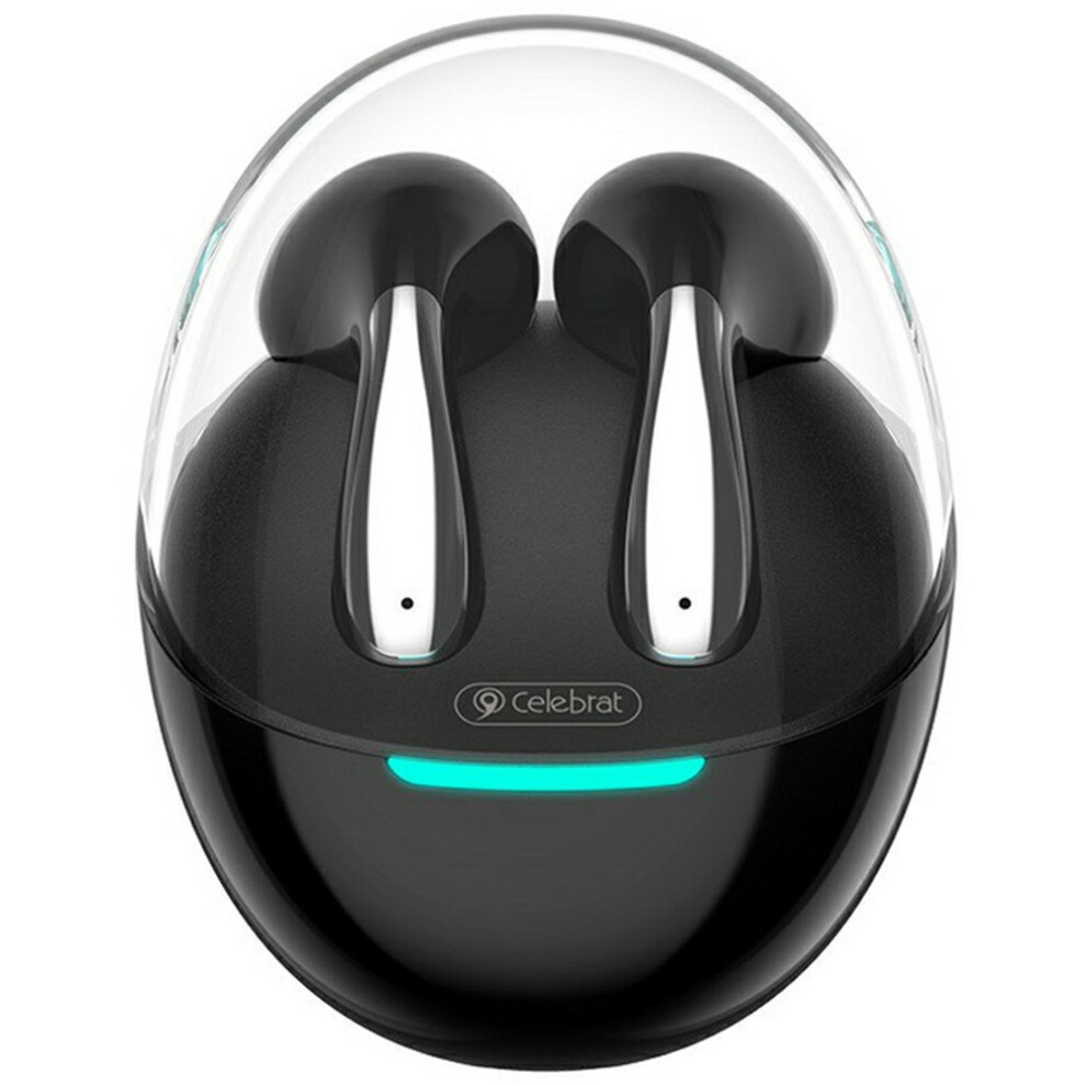(Black) Headphones H-Compatible 5.3 Earphones Hifi Sound Black 6914278882586