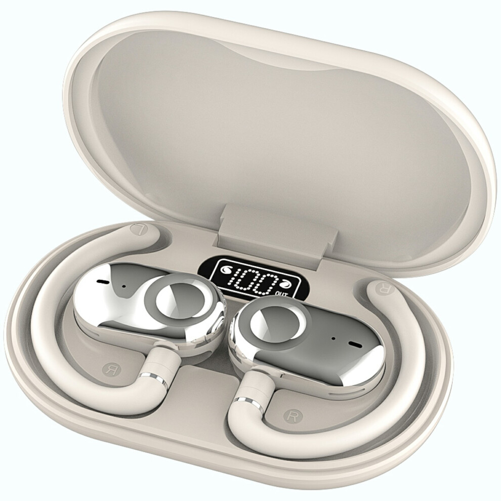 (Nude) Headphones Wireless Ear Hook Music Call Headset 6914279104502