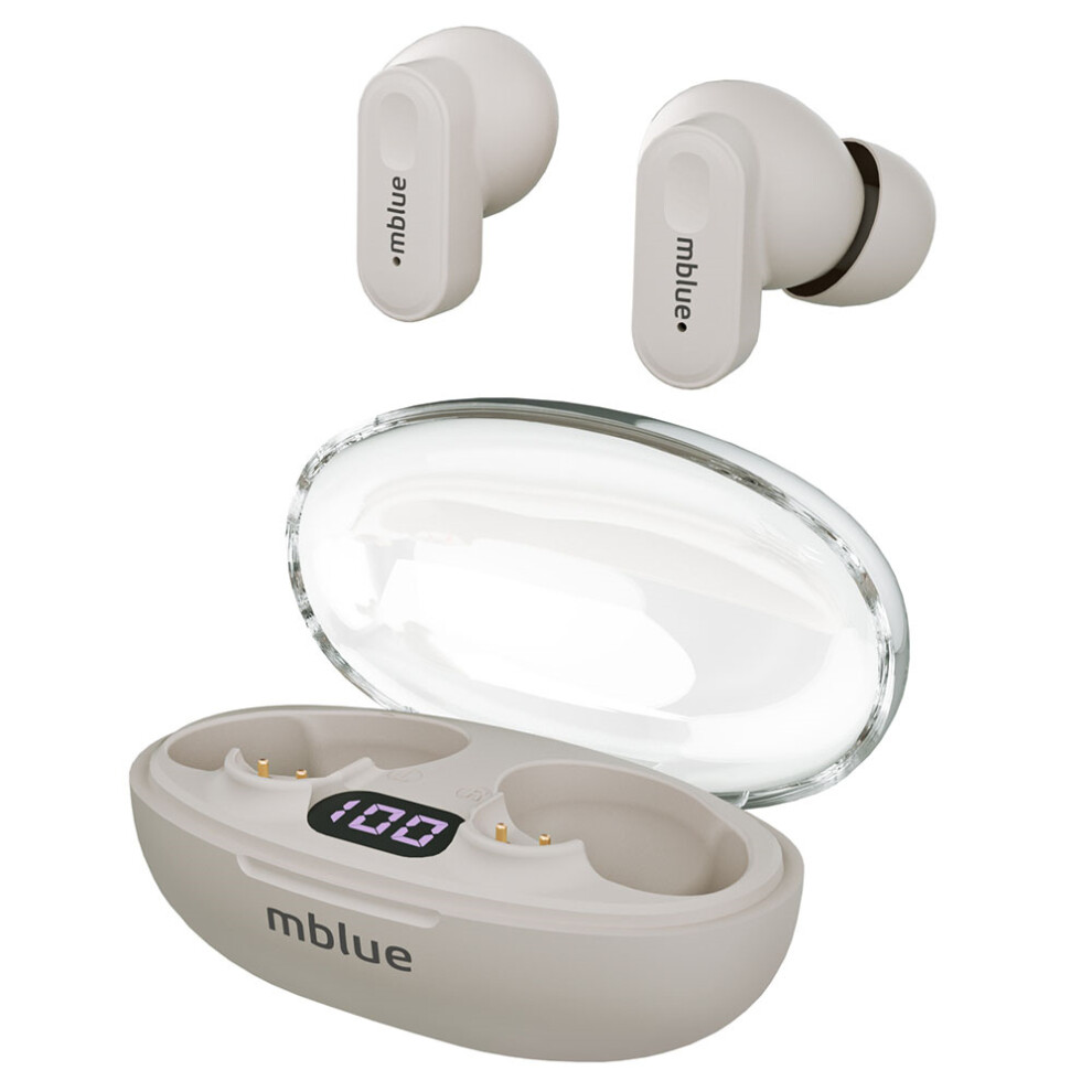 (Nude) Headphones Y Wireless Music Calls In-Ear Headset 6914271674737